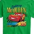 thumbnail image 3 of Disney's Cars - Lightning McQueen Think Fast - Men's Short Sleeve Graphic T-Shirt, 3 of 5