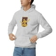 thumbnail image 6 of Detroit City Fc Men Fleece Hoodie Casual Pullover Sweatshirt With Kangaroo Pocket, 6 of 6