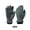 Gray, variant on Winter Warm Touchscreen Gloves Fleece-Lined Thickened Outdoor Cycling Cold-Resistant Five-Finger Gloves Navy Blue，XS