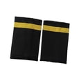 thumbnail image 4 of amagogo 2xAirline Epaulets Traditional with Gold Stripes Officer Shoulder Boards single bars 2 Pcs, 4 of 9