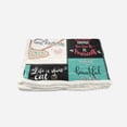 thumbnail image 4 of 50th Birthday Gifts for Women Sherpa Fleece 47 x 31 Inches Blanket,Black Green Sherpa Blanket,50 Year Old Birthday Gifts,Blanket Gifts for 50th Birthday Women,Soft Lightweight Decor for Sofa, 4 of 5