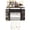 Black, variant on Jewelry Organizer, Wood Wall Mounted Jewelry Holder and Jewelry Storage for Necklaces Bracelets Earrings Rings Display