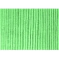 thumbnail image 1 of Ahgly Company Indoor Rectangle Solid Emerald Green Modern Area Rugs, 3' x 5', 1 of 4