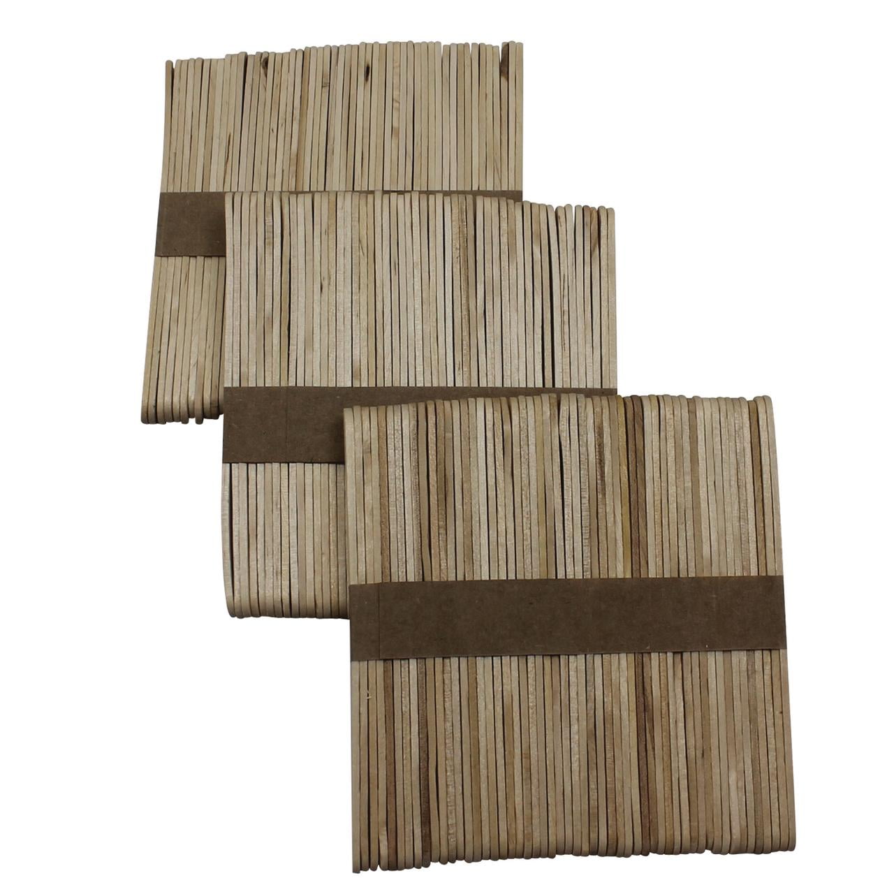 Charles Leonard Creative Arts Craft Sticks, Natural, 150 Per Pack, 12 Packs