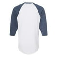 thumbnail image 2 of Tultex Unisex Fine Jersey Raglan T-Shirt, 2 of 4