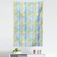 thumbnail image 1 of Pastel Tapestry, Abstract Spring Season Themed Graphic Daisies on Vertical Stripes Soft Modern, Fabric Wall Hanging Decor for Bedroom Living Room Dorm, 5 Sizes, Multicolor, by Ambesonne, 1 of 1