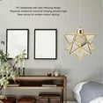 thumbnail image 3 of Modern Pendant Light Fixture, Decorative LED Pendant Lighting with E26 Bulb, 3 Color Temp Dimmable Ceiling Hanging Lamp for for Kitchen Island Bedroom Hallway, 3 of 7