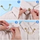 thumbnail image 4 of Broches y alfileres de cadena de abeja, alfileres de cadena para mujer, broche de seguridad para ropa, joyería y decoración., 4 of 9