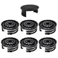 thumbnail image 1 of Compatible For Parkside Lawn Mower 6 Spool + 1 Spool Cap Grass Trimmer Accessories Set, TLP-01 / TLP-01-1, 1 of 4