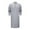 Grey, variant on Hpapadks Mens Shirt Kaftan Button Down Long Sleeve Gown Abaya Solid Pullover Loose Mens Dress Shirts Black L
