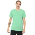 thumbnail image 2 of T-Shirt à Manches Courtes Col Rond Triblend pour Hommes en Toile, 2 of 2