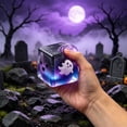 thumbnail image 7 of Halloween Stress Cube Squishy Fidget T'oy, Squishy Soft Squeeze Ice Cube Stress Balls for Adults, Sensory Fidget T'oy Halloween Ice Cube Design for Adults Anxiety Relief, 7 of 7