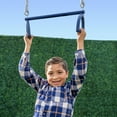 Sportspower Jump & Swing Metal Swing Set with Trampoline, 2 Swings