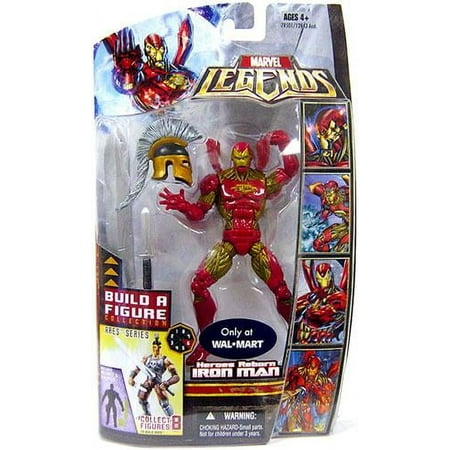 Marvel Ares Build a Figure Heroes Reborn Iron Man Action Figure