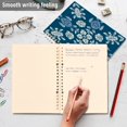 thumbnail image 4 of Wirebound Notebook Hardcover Spiral Notebooks Abstract Turtle Pattern, 60 Pages, 80 GSM, 5.7 x 8.3in, 4 of 4