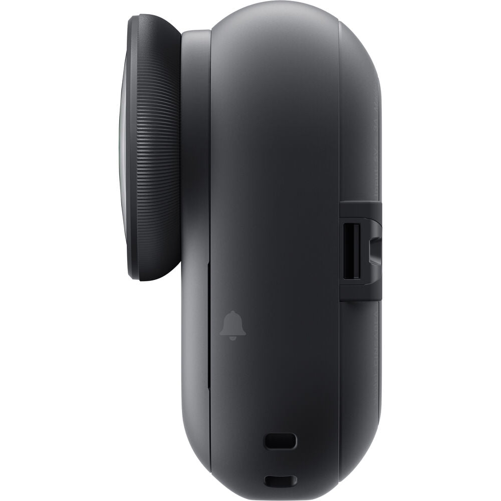 Insta360 GO Ultra Standard Bundle Midnight Black | Compact Wearable Action Camera with Magnetic Mounts, Smooth Stabilized Video, Hands-Free Vlogging Kit + 64GB Card + Card Reader + More