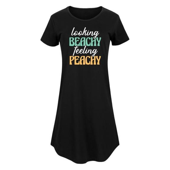 Instant Message - Looking Beachy Feeling Peachy - Women's Any Way Dress