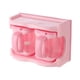 thumbnail image 1 of Matsuzay Contenedores de almacenamiento de cocina Juego de caja de condimentos Combinación de especias de plástico Tarro de especias de Cocina y Comedor rosado 13.3*10.2*19.1 cm, 1 of 6