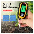 thumbnail image 2 of 6 In 1 Soil PH Meter Fertility Soil Moisture Sunlight Ambient Humidity Temp Tester Monitor Detector Garden Soli Analyzer ,Upgraded Testing Structure, 2 of 7