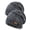 BlackWhite+BlackWhite, variant on Slouchy Beanie Hats for Men Warm Winter Hats Mens Beanie Cap Lined Knit Thick Hat (Black & White 2 Piece)