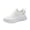 White, variant on EKVAHL Women's Athletic Walking Sneakers, Breathable Mesh Cushioned Non‑Slip Shoes, Fitness Work Outdoor Daily Casual Shoes White