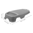 thumbnail image 2 of MERRYHAPY Hand Wash Board Grey Thickened Washing Block Practical Household Tools 1Set, 2 of 8