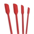 thumbnail image 4 of Travelwant 4Pcs Mini Spatula, Small Spatula Makeup Spatula Tool Heat Resistant Easily Scrape Silicone Spatula for Kitchen, Glass Jar, Storage Jar, Bottles, Cosmetic, 4 of 6