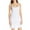 White, variant on GILIGEGE Women's Nightgown V-Neck Chemise Sleepwear Flowy Nightwear Soft Sleepwear Nightgowns for Women V Above Womens Knee Party Neck Dress Dress Solid Sleeveless Women's Dress Black L