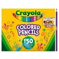 Crayola Colored Pencil Set, Colors of the World, 150 Ct, Back to School