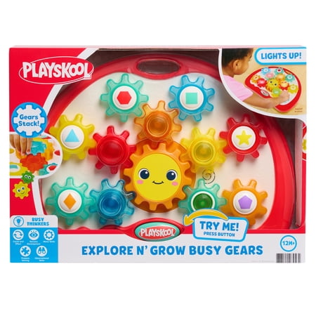 PLAYSKOOL EXPLORE ’N GROW BUSY GEARS INTERACTIVE TOY, LIGHTS, MUSIC & SOUNDS, KIDS AGES 12 MONTHS AND UP