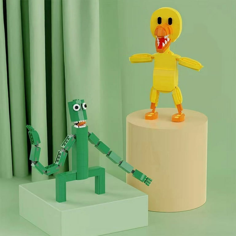 Rainbow Friends Monster Assembling Building Blocks MOC Toy Model Game(Orange)  : : Toys & Games