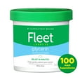 thumbnail image 3 of (2 pack) Fleet Laxatives, Laxative Glycerin Suppositories for Adult Constipation Relief, 100 Count, 3 of 17