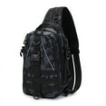 thumbnail image 2 of Men'S Travel Sports Large-Capacity Chest Bag,Wolf brown, 2 of 2