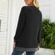 thumbnail image 5 of Camisas Para Mujer Cuello Redondo Color A Juego Bolsillo Recreativo Manga Larga Tops Odeerbi ODB129163, 5 of 7