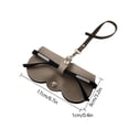 thumbnail image 3 of Bolso de anteojos de cuero suave Estuche de anteojos de almacenamiento de moda Funda de anteojos creativa Tmvgtek Para Estrenar, 3 of 3