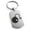 Silver, variant on Stainless Steel Pirate Bombardier Icon Engraved Dog Tag Keychain Keyring
