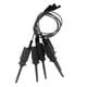 thumbnail image 1 of Línea de Pinza Macarena de Prueba de Sonda de Cable Negro 5 Piezas, 1 of 7