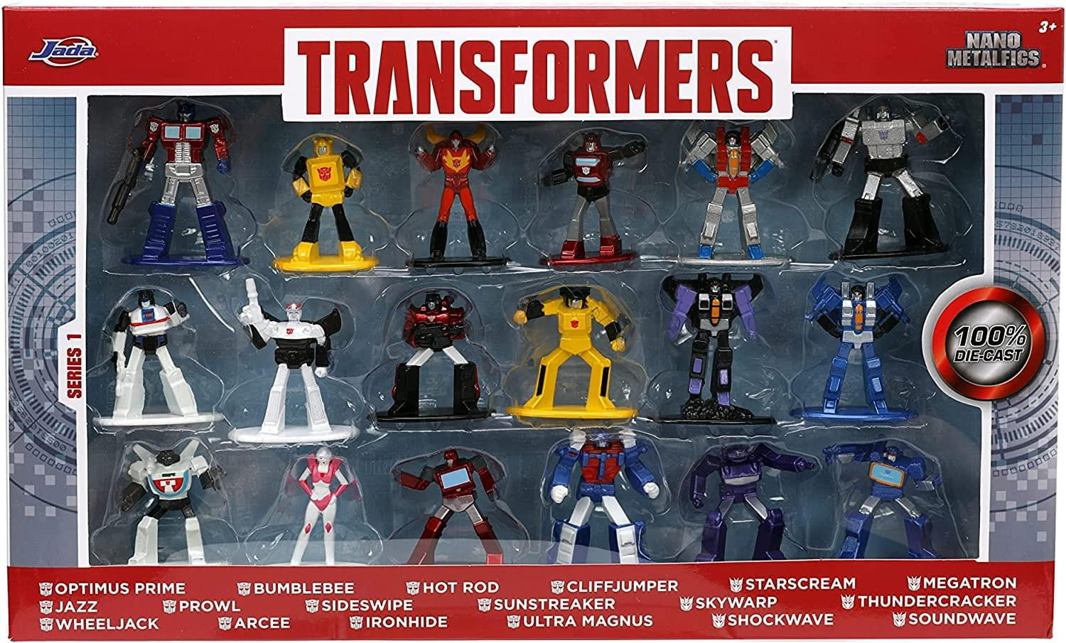 Transformers Nano MetalFigs 18 Pack | 1.65 Inch Diecast Metal 