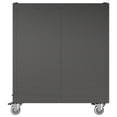 thumbnail image 5 of Tcbosik 3 Drawer Metal Cabinet with Wheels, Garage Tool Chest, Rolling Storage Organizer for Home Office, Black, 5 of 10