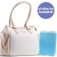 thumbnail image 2 of Fit + Fresh Copley Insulated Lunch Bag for Women, Ivory Leopard Print, 2 of 10