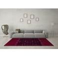 thumbnail image 3 of Ahgly Company Indoor Rectangle Abstract Pink Modern Area Rugs, 7' x 10', 3 of 4