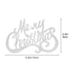 thumbnail image 2 of Xihbxyly Adorno de Tarjeta con Letras Alegres y Brillantes, Decoración para Árbol de Navidad con Purpurina, Ideal para Añadir a La Mesa Festiva, 15 X 9 Cm, 2 of 6