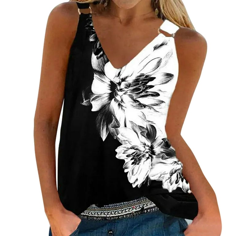 Womens Cold Shoulder Tops Summer Casual Trendy Short Sleeve V Neck T Shirts  Floral Graphic Tees Cute Dressy Blouses