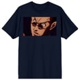 thumbnail image 7 of Hunter X Hunter Leorio Men's Navy T-shirt-Large, 7 of 7