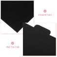 thumbnail image 3 of CIMAXIC 12Pcs Rectangular Black Cardboard CD Mailers For Home And Office Use 4.91X4.91X0.20In, 3 of 8