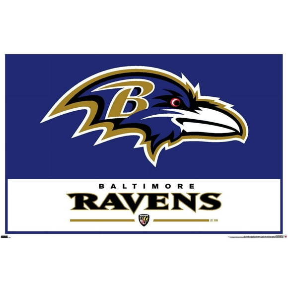 NFL Baltimore Ravens - Logo 21 Wall Poster, 22.375" x 34"