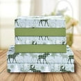 thumbnail image 2 of Holiday Pattern Microfiber Wrinkle and Fade Resistant (6-Piece) Bedding Set, Cal King, Plaid Moose Green, 2 of 5