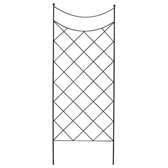 American Garden Works FIT Filigree Trellis, 65" x 25", Matte Black