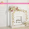 thumbnail image 6 of XIBUFE Easter Garland Decoration 6.5 Ft Lighted Easter Garland with Easter Eggs,Spring Floral Garland Vine String for Easter Decor Springtime Outdoor Holiday Easter Party, 6 of 7