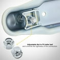 thumbnail image 5 of Nilight Straight Trailer Coupler with Security Latch&Chain for 2-Inch Hitch Ball, 3-Inch Channel,3500 LBS,Heavy Duty Trailler Tongue Coupler for Station Wagon, Truck, Bolted & Welded Installation, 5 of 6
